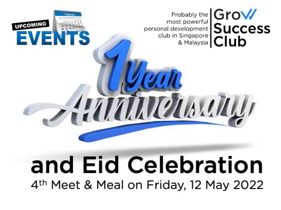 4th Meet & Meal - Grow 1 Year Anniversary + Eid Celebration