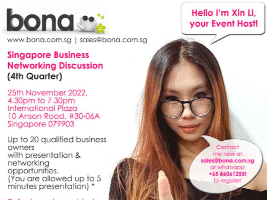 Singapore Business Networking Discussion (4th Quarter)