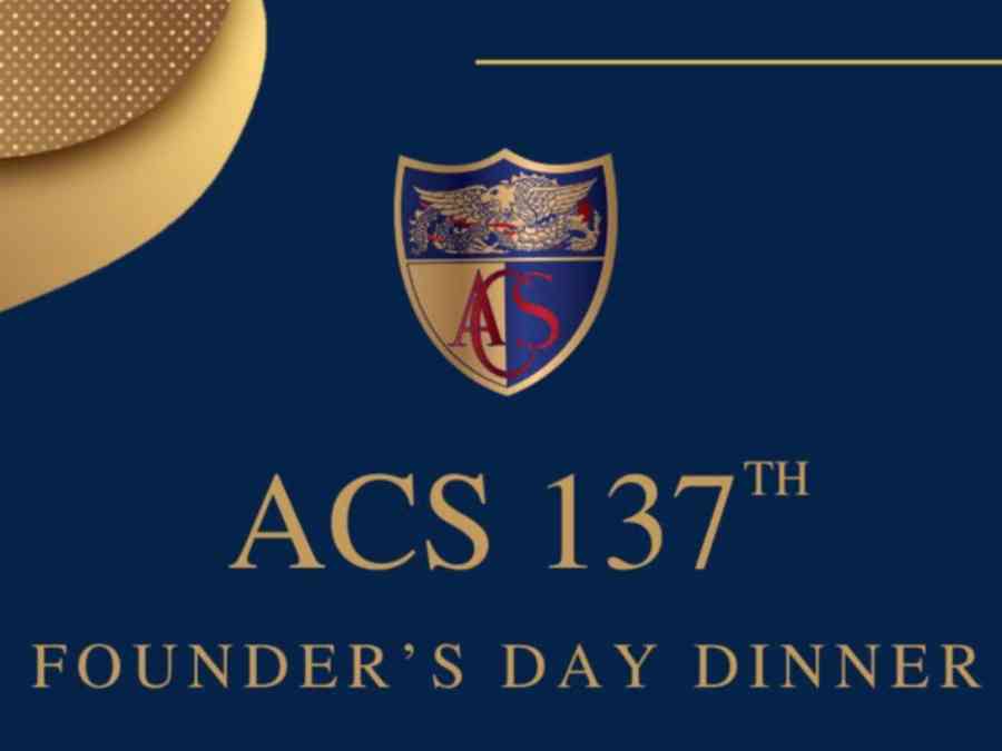 ACS Founder's Day Dinner